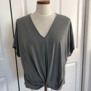 Lush twist front top